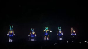 Шоу в светодиодных костюмах// Show in led costumes