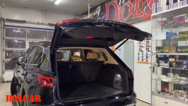 Установка электропривода крышки багажника VW Touareg / Фольксваген Туарег 2019 смотреть онлайн