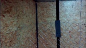 Стройка курятника из металло профильной трубы на столбчатом фундаменте часть 3