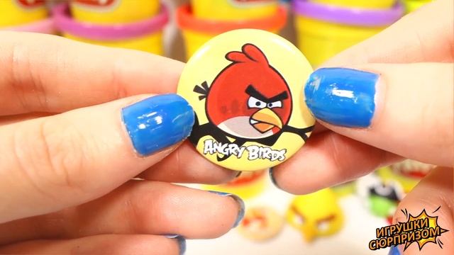 Злая птица Гигантские Сюрприз Яйцо - Angry Bird Giant Surprise Egg | детский канал смотреть онлайн