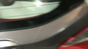 Серая крышка багажника Orlando
