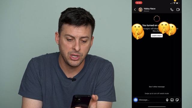 How To Turn Off Vanish Mode On Instagram смотреть онлайн