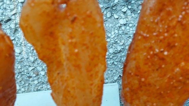 вялим мясо