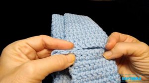 МК   объемный КАПЮШОН (капор) с ВОРОТНИКОМ(стойка) часть 1 свяжет даже новичок