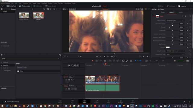 Davinci Resolve - Glow Effect Tutorial