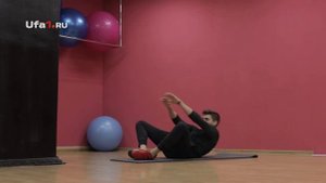 Как накачать пресс подъем корпуса в позиции бабочки