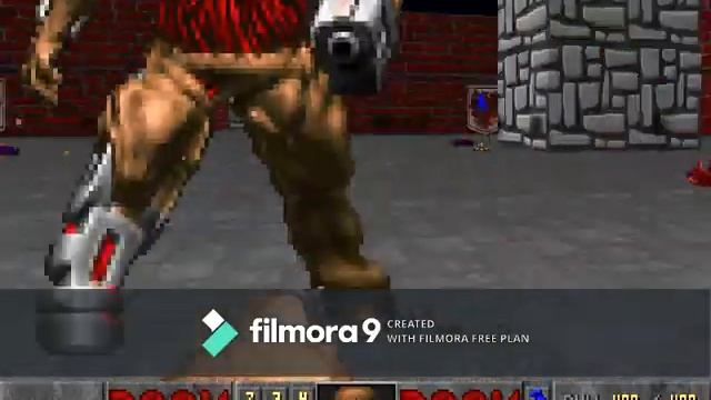 DOOM 2 - Killing a Cyberdemon with fists only смотреть онлайн