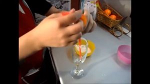 морс из клюквы и апельсина