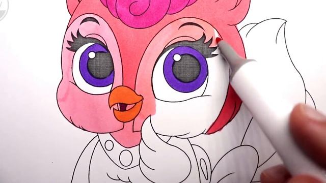 Раскраска Дисней Королевские питомцы \ Palace Pets Fern Whisker Haven Tales смотреть онлайн