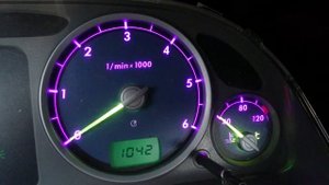 Подсветка приборной панели Газ 31105