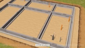 УФФ в 3D . Утепленный финский фундамент под ключ.