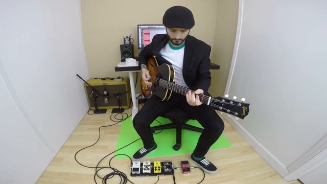 Playing a Slow Blues on a Gorgeous 1959 Gibson ES-125T смотреть онлайн