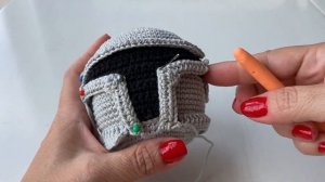 Crochet Amigurumi Mandalorian 30 cm | 55 Languages Subtitle | Part 2