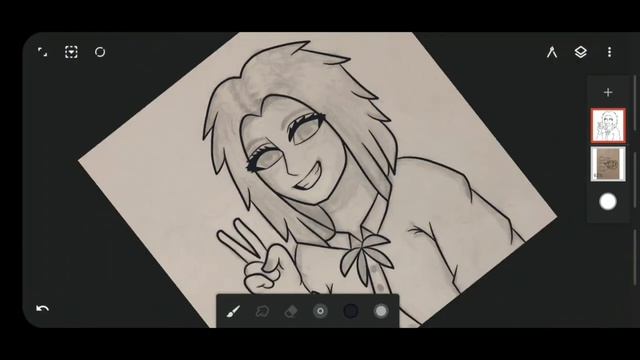 Как Нарисовать Аниме На Телефоне | Infinite Painter