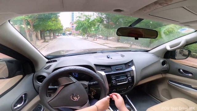 Nissan Navara EL 2.5 AT 2WD 2017 | POV Test Drive смотреть онлайн