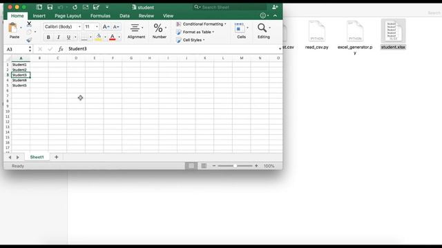 How To Create Excel File Using Python3.6
