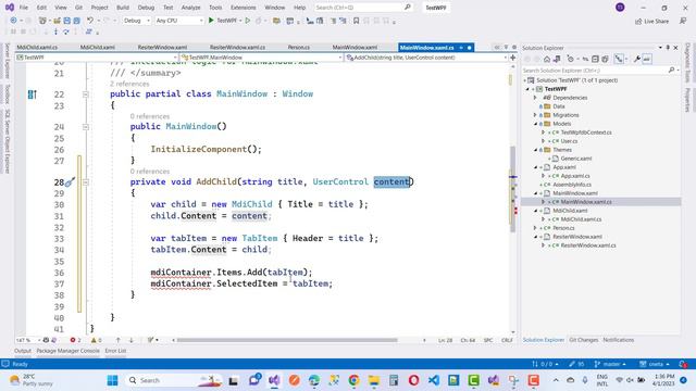 WPF MDI (Multiple Document Interface) Window Example смотреть онлайн