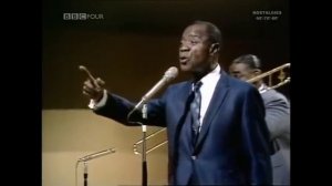 Louis Armstrong What a Wonderful World live, 1967.