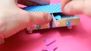 Для кукол ЛОЛ  своими руками. Как сделать мебель для кукол.