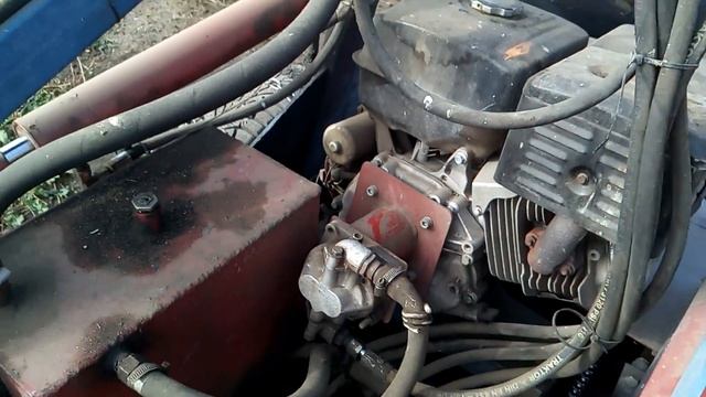 Самодельный мини погрузчик смотреть онлайн