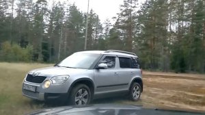 Выехали покататься.Skoda Yeti (Шкода Йети)