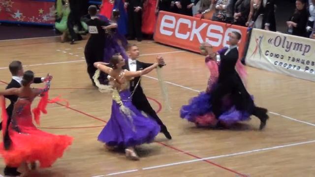 Кубок Олимпа.WDSF молодежь(St) танго смотреть онлайн
