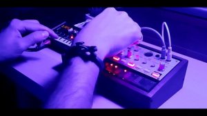 KORG NTS-1 & Volca BASS: space ambient