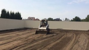Bobcat S130 планировка участка Бобкетом,бобкатом,Киев