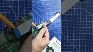 Подключение модуля камеры к компьютеру Raspberry Pi