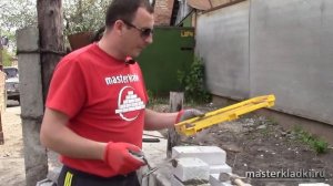 Шаблон для кладки кирпича