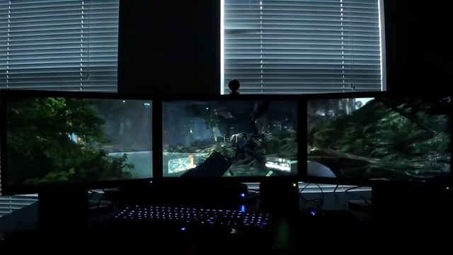 Crysis 3 in Eyefinity смотреть онлайн