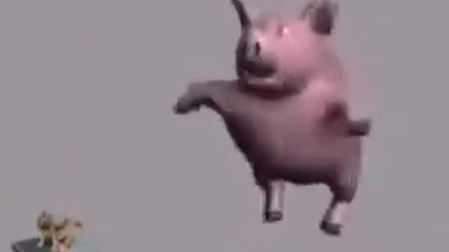 розовая свинья танцует и поёт под платину целых 9 секунд смотреть онлайн