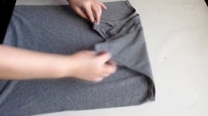 Как сложить майку   5 способов