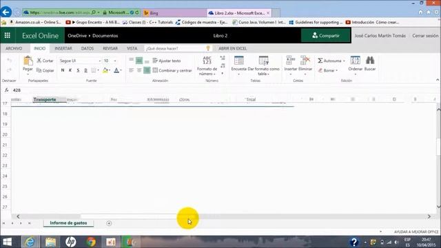 Pierde el miedo a MICROSOFT EXCEL Online parte 6 : Análisis de plantillas смотреть онлайн