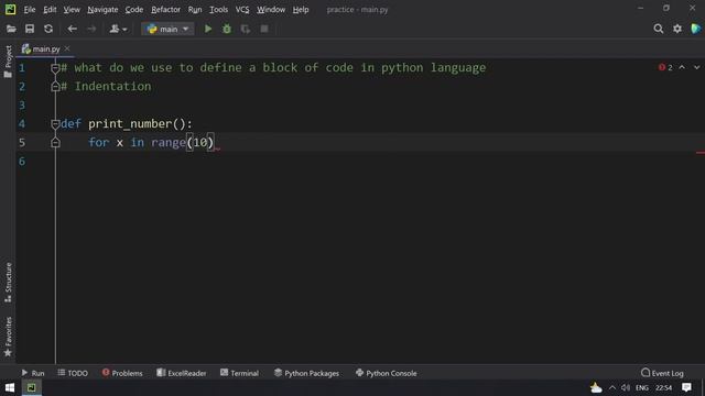 What Do We Use To Define A Block Of Code In Python Language - Indentation