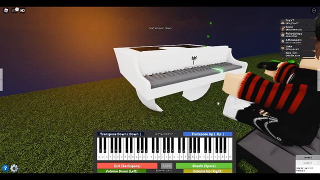 playing memories By Maroon roblox piano смотреть онлайн