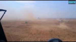 Эксклюзивное видео из кабины вертолета Ми-8. Вежливые люди.