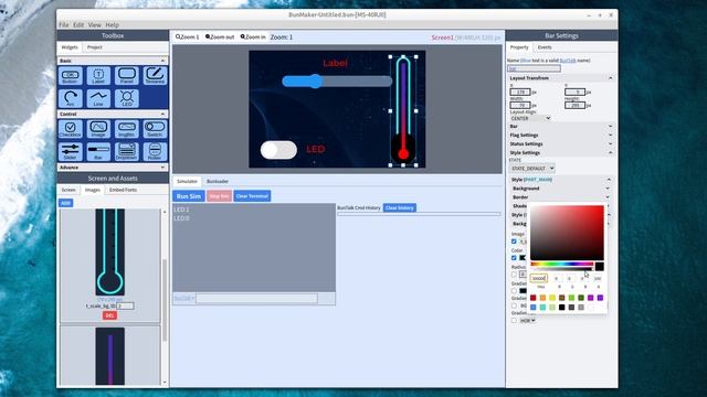 UART HMI with Free LVGL GUI Editor and source code. Links are in video description. смотреть онлайн