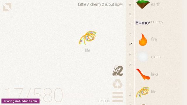 How to make RECIPE in Little Alchemy смотреть онлайн