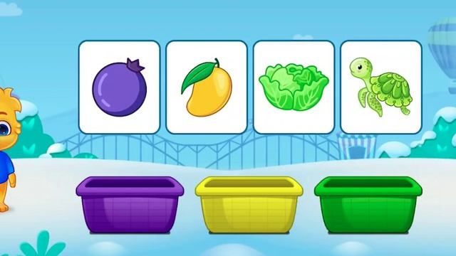 Мультик для ребенка развития Английский Тема Цвета | Let's learn