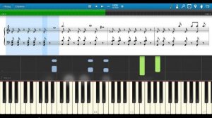 Как играть?! Алексеев - Чувствую душой (Piano Tutorial + Ноты)