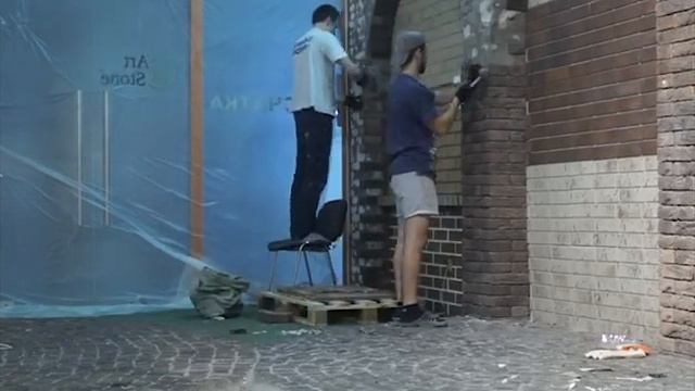 демонтаж искусственного камня и гипсокартона смотреть онлайн