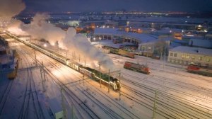 Пермь встретила Деда Мороза из Великого Устюга!