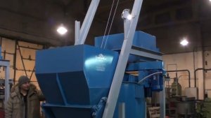 Скиповый подъемник для производства газобетона компании «АлтайСтройМаш»