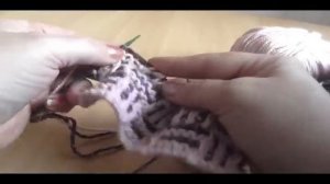 Красивый и легкий узор спицами "Шахматка"