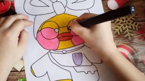 Раскраска уточки лалафанфан шаблон в описании. #раскраскалалафанфан