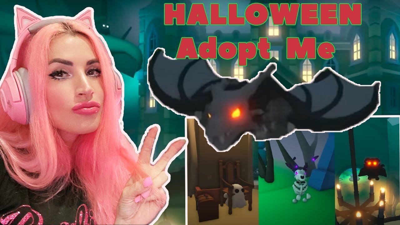 Стрим Обзор HALLOWEEN в Adopt Me и другие Игры