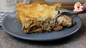 ЛАЗАНЬЯ с ФАРШЕМ и СОУСОМ БЕШАМЕЛЬ. Простой домашний рецепт из готовых листов