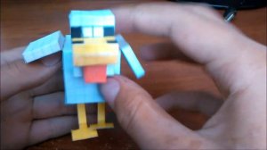 КУРОЧКА ИЗ МАЙНКРАФТА БЕЗ ПРИНТЕРА