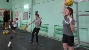 Гиревой спорт, длинный цикл. Токмак, февраль 2020 г. Девушки, младшие юноши